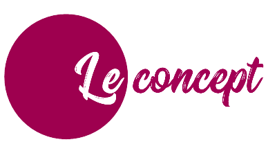 Support women - Titrd Le concept - Lettres blanches, rond prune