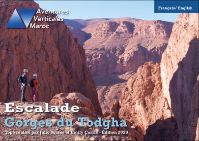 aventures verticales maroc escalade topo guide gorges du todgha maroc