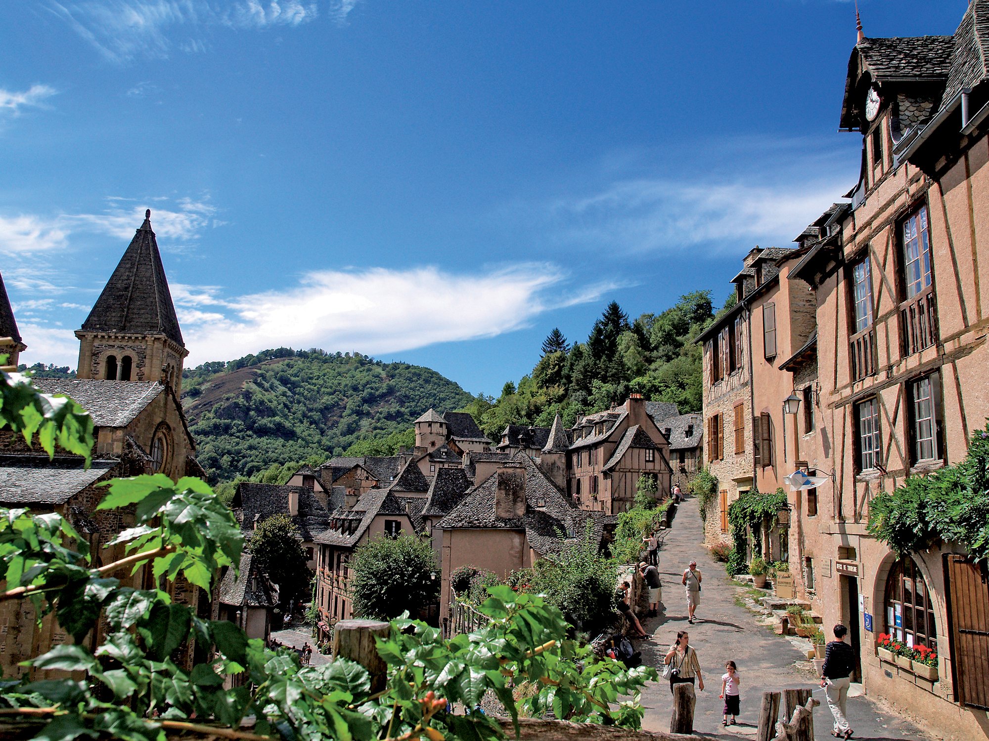 Conques ambiance rue