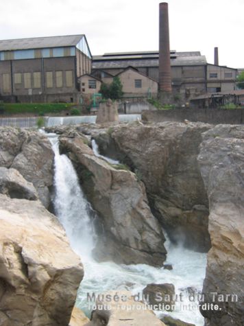 Musee saut du tarn sabo001saut de sabo et centrale n 1