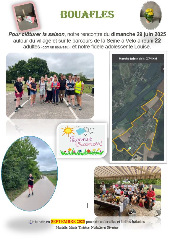 2025 remerciements rando du 29 juin