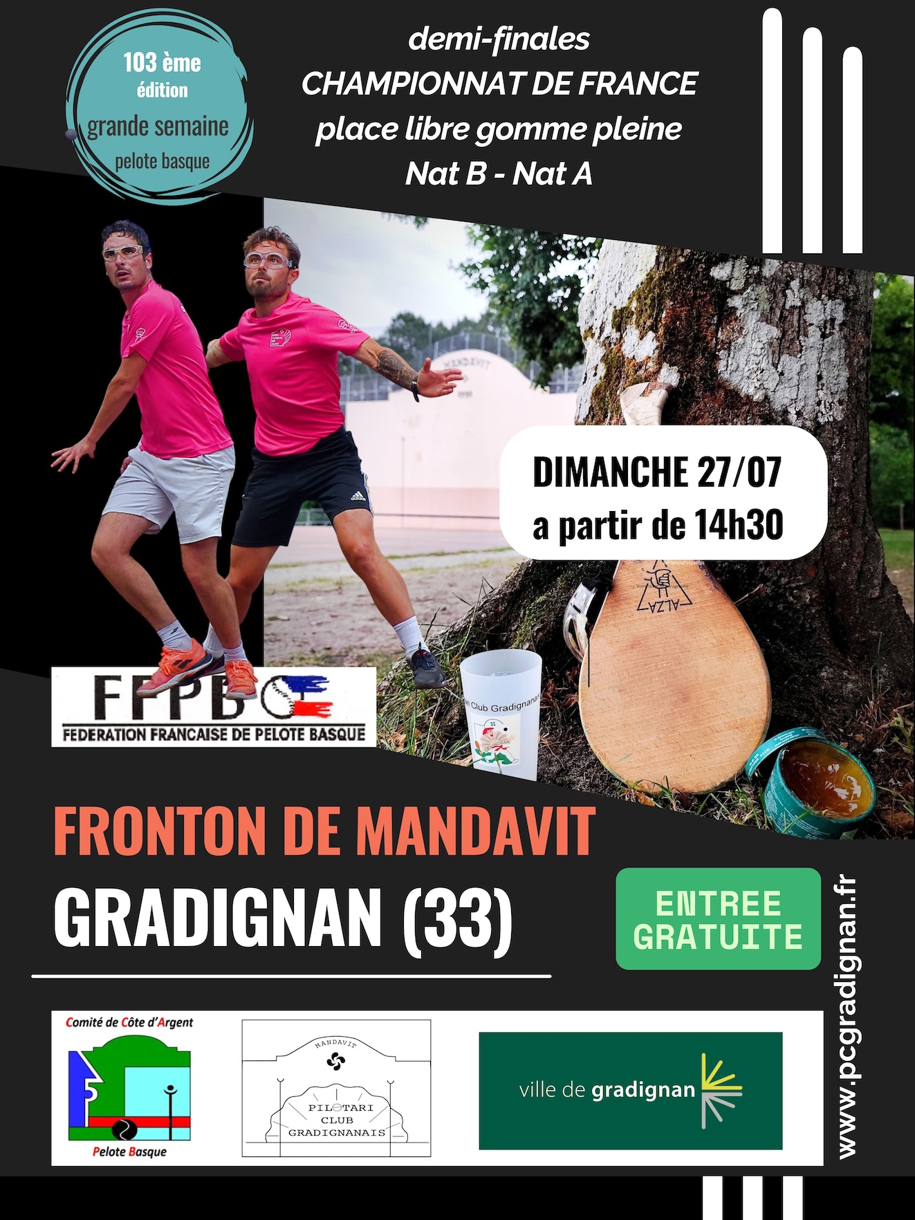 Demi-finales championnat de France