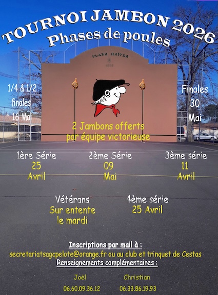 Tounoi Jambonn 2026 - Cestas