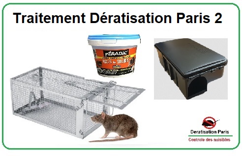 Traitement dératisation Paris 2