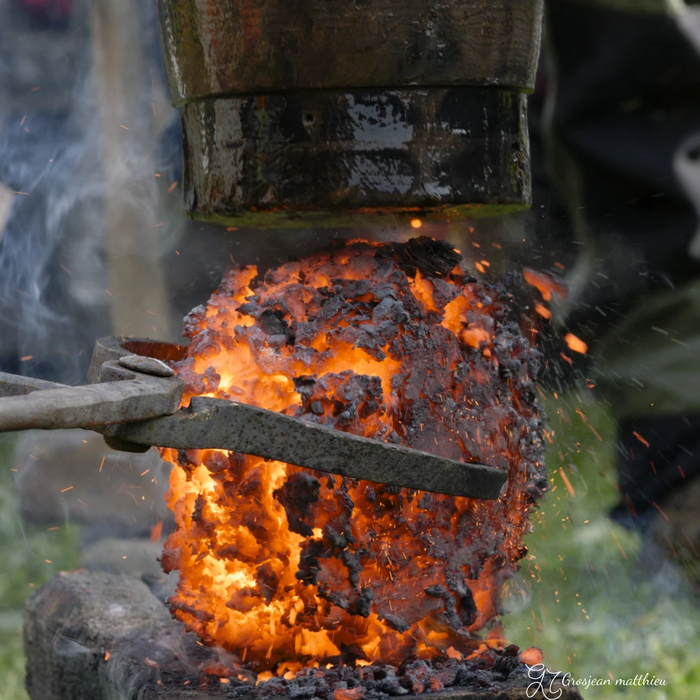 Bas fourneau trelissac bloomery furnace 22 fevrier 2026 13