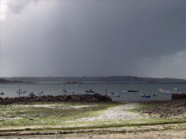 Port le goff sous l orage