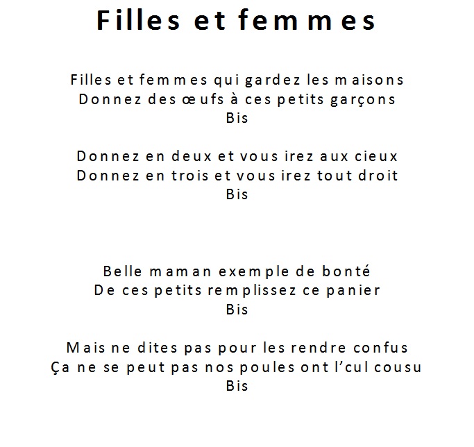 Filles et femmes