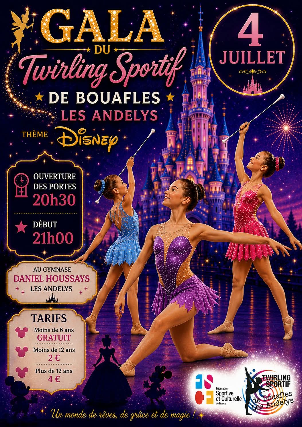 2026 affiche gala twirling