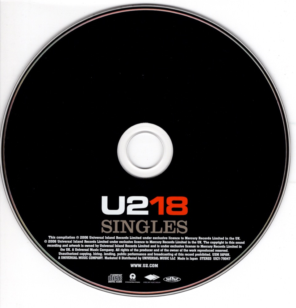 U2 18 singles ja uicy 79047 cd 