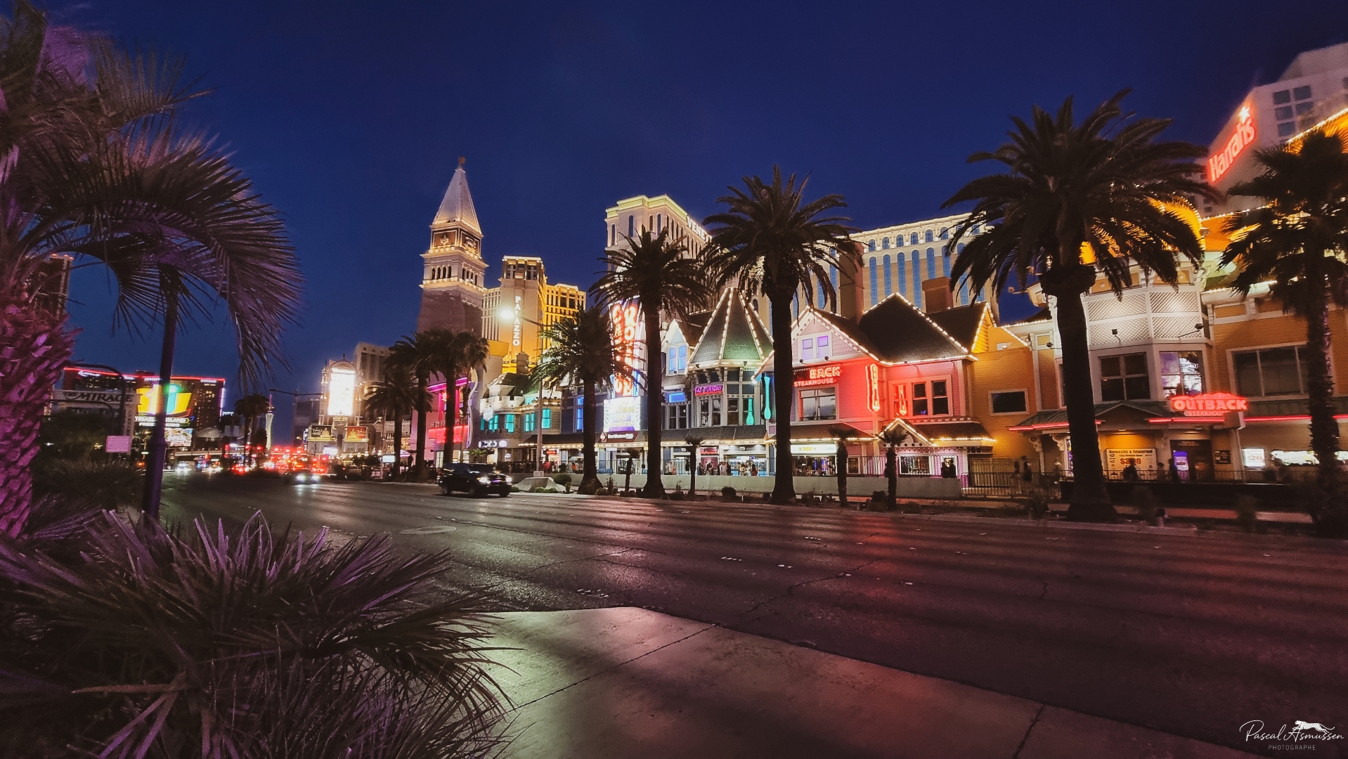 Le strip a las vegas nevada usa grande 