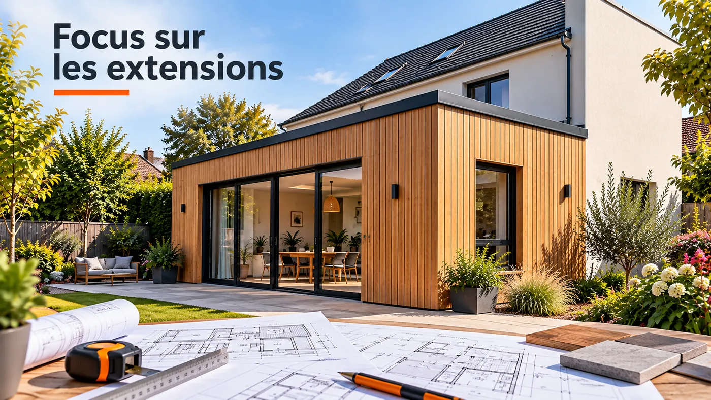 Focus sur les extensions de maison