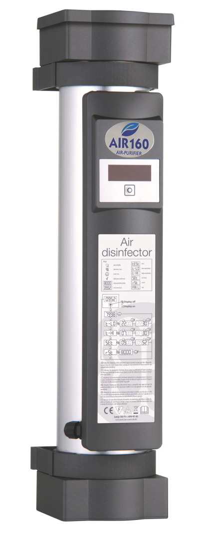 AIR160 Purificadador de aire desinfectante con radiación ultravioleta UV-C sin carcasa