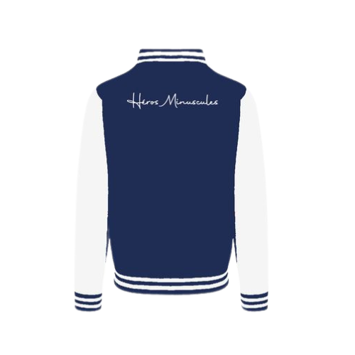 Heros minuscules vestes bleu verso