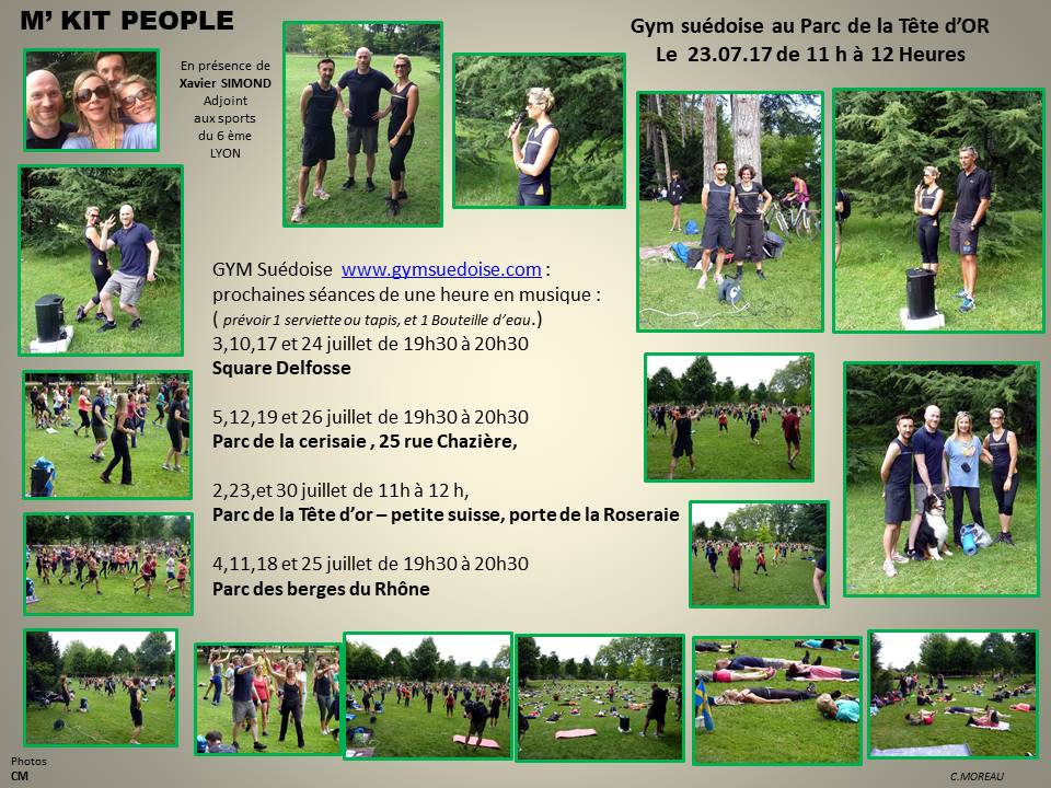 Gym suedoise le 23 07 17