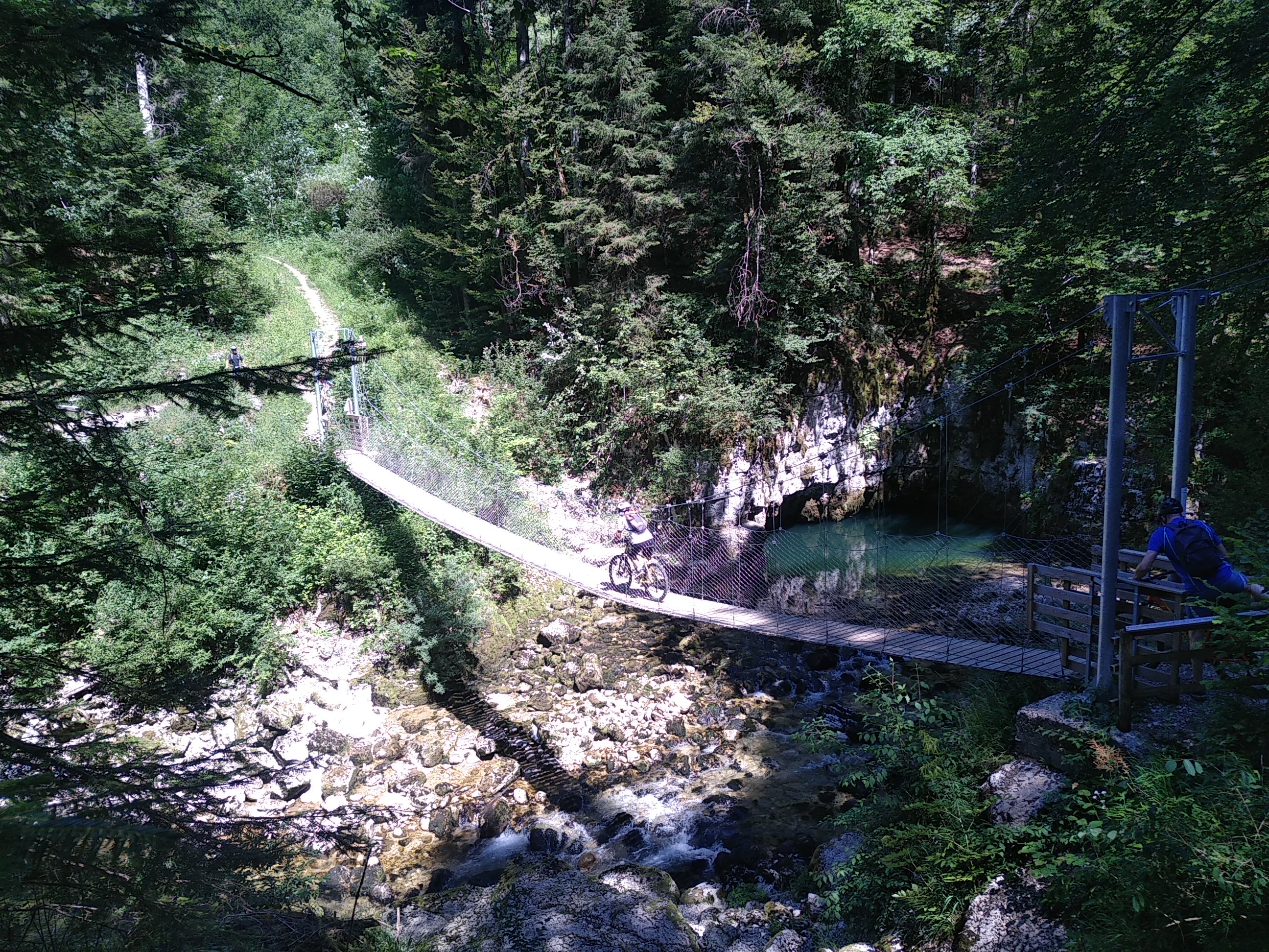 Vtt passerelle doye gabet