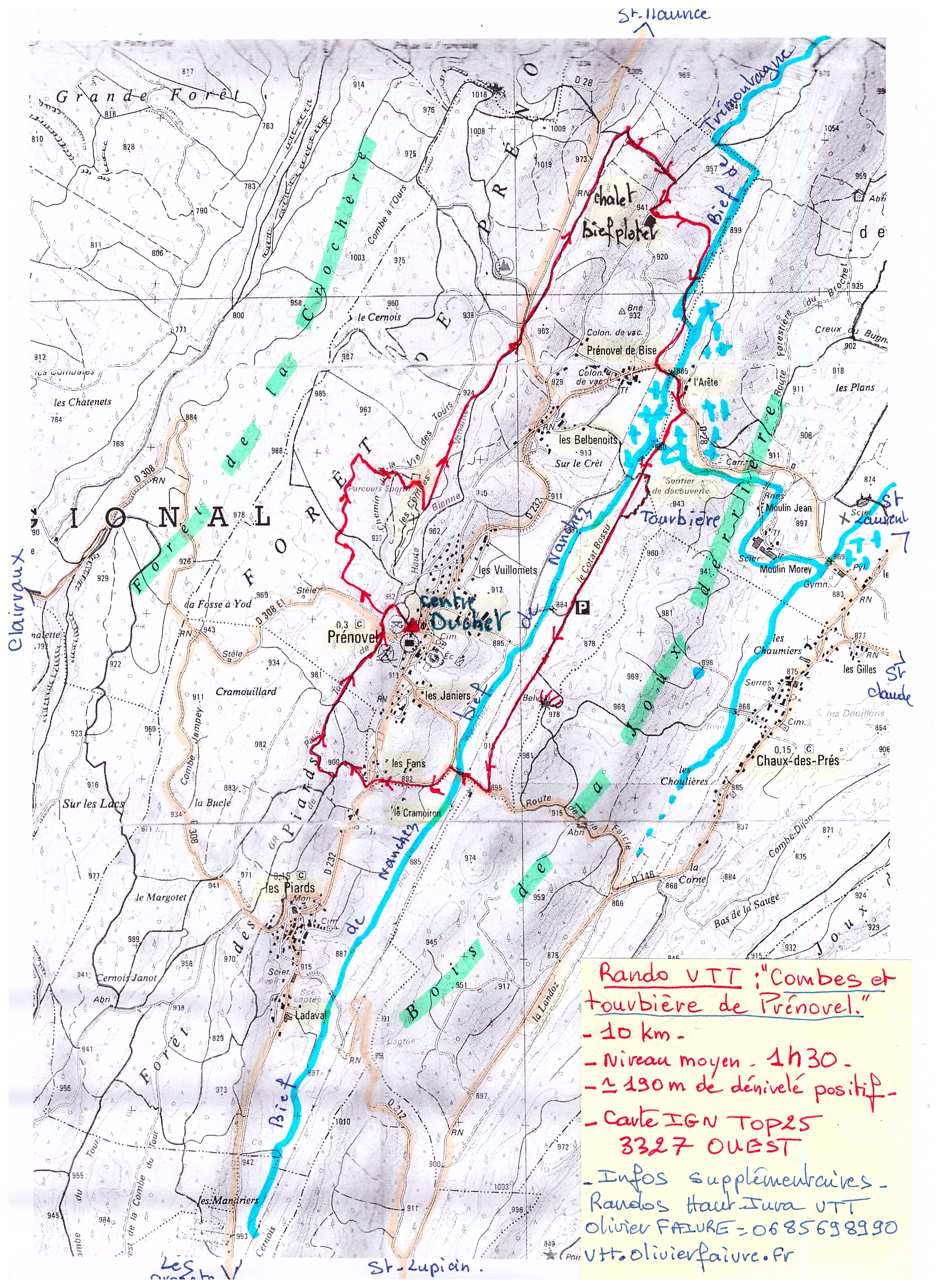 Vtt combes et tourbie re de pre novel