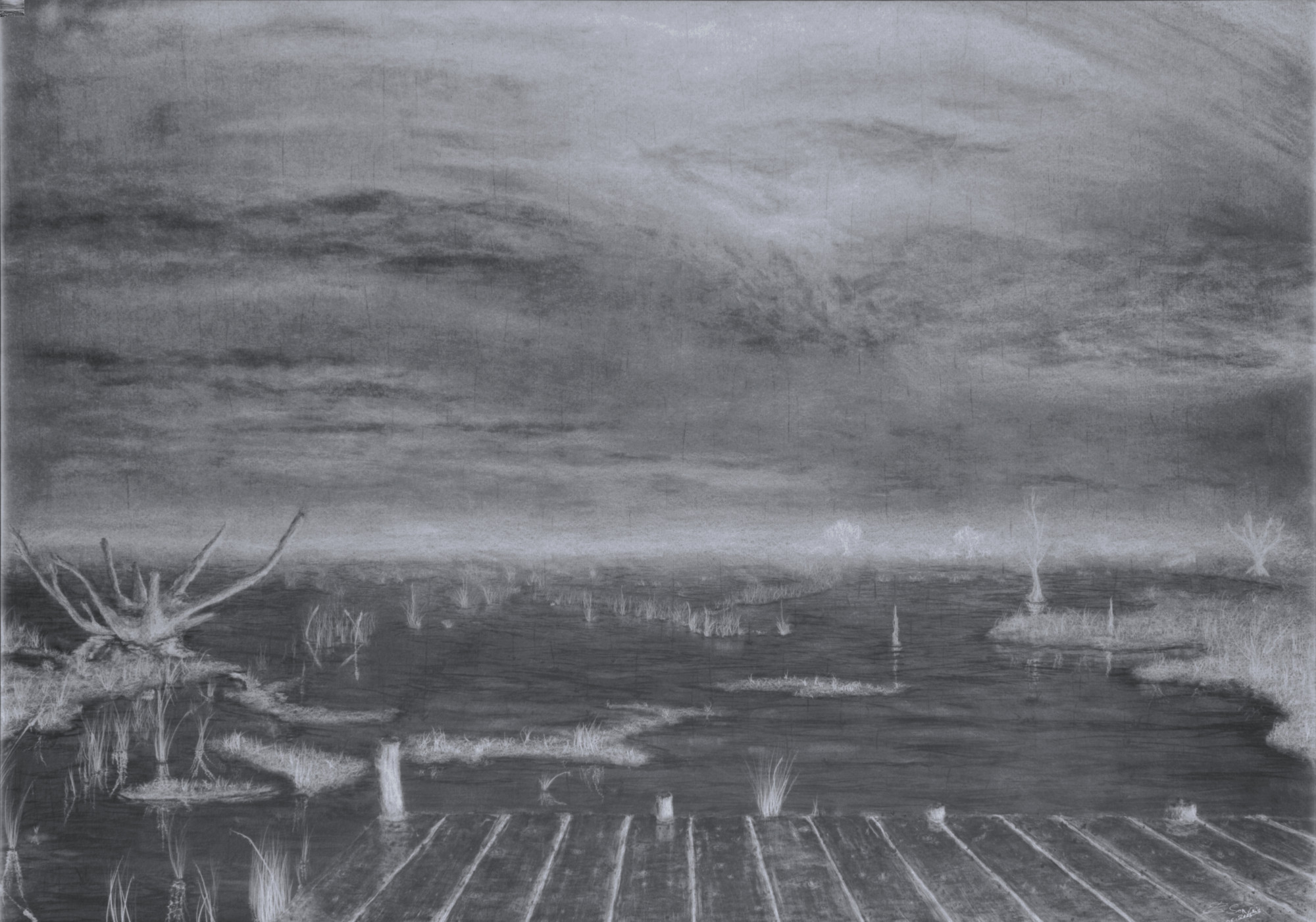 13 from the hut of the rainy marshes sans bordures master variation inversee web