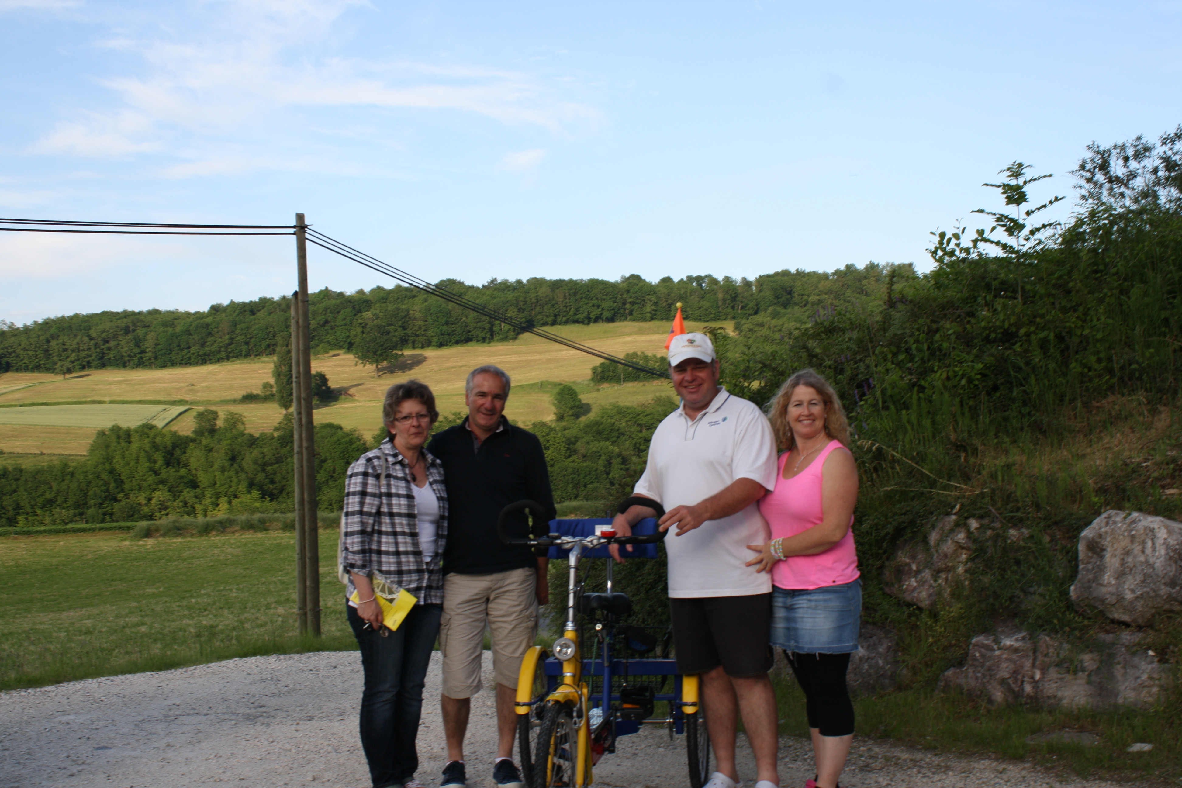 Un nouveau tricycle pour l'association