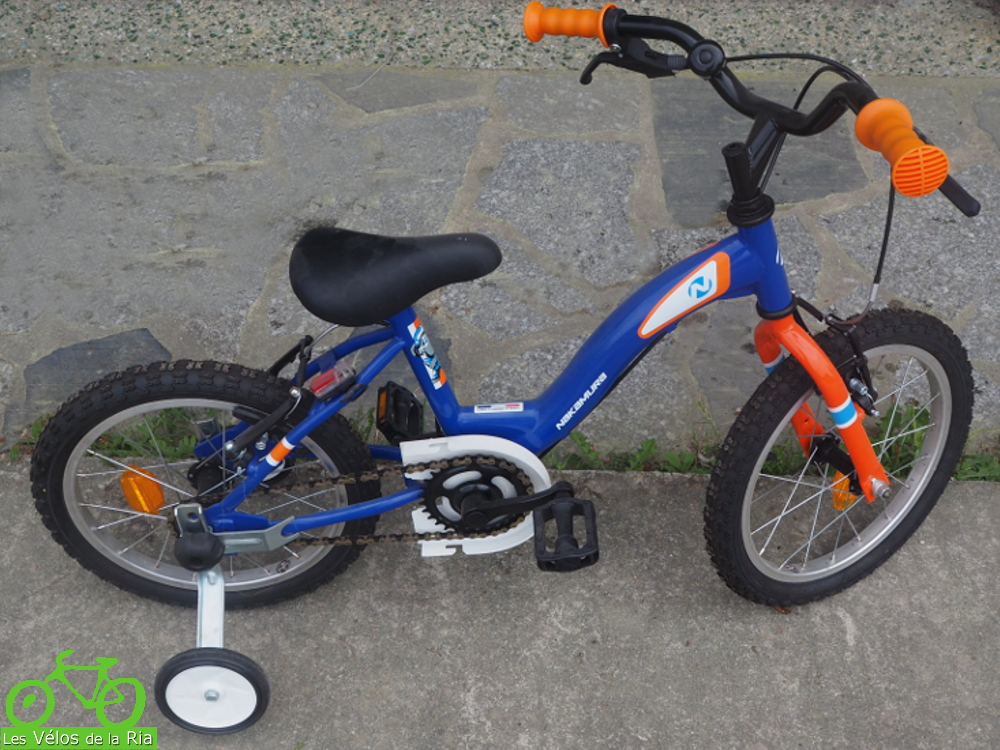 Location velo enfant 16 pouces 4 5 ans velos de la ria etel belz 56 morbihan bretagne sud