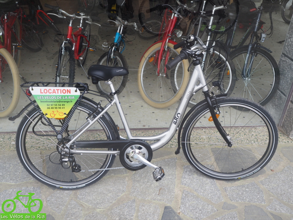 Location velo ville adulte 26 pouces city belz etel velos de la ria 56 morbihan bretagne sud