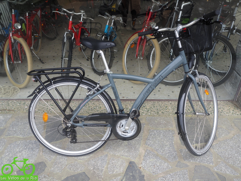 Location velo vtc homme 28 pouces belz etel les velos de la ria 56 morbihan bretagne
