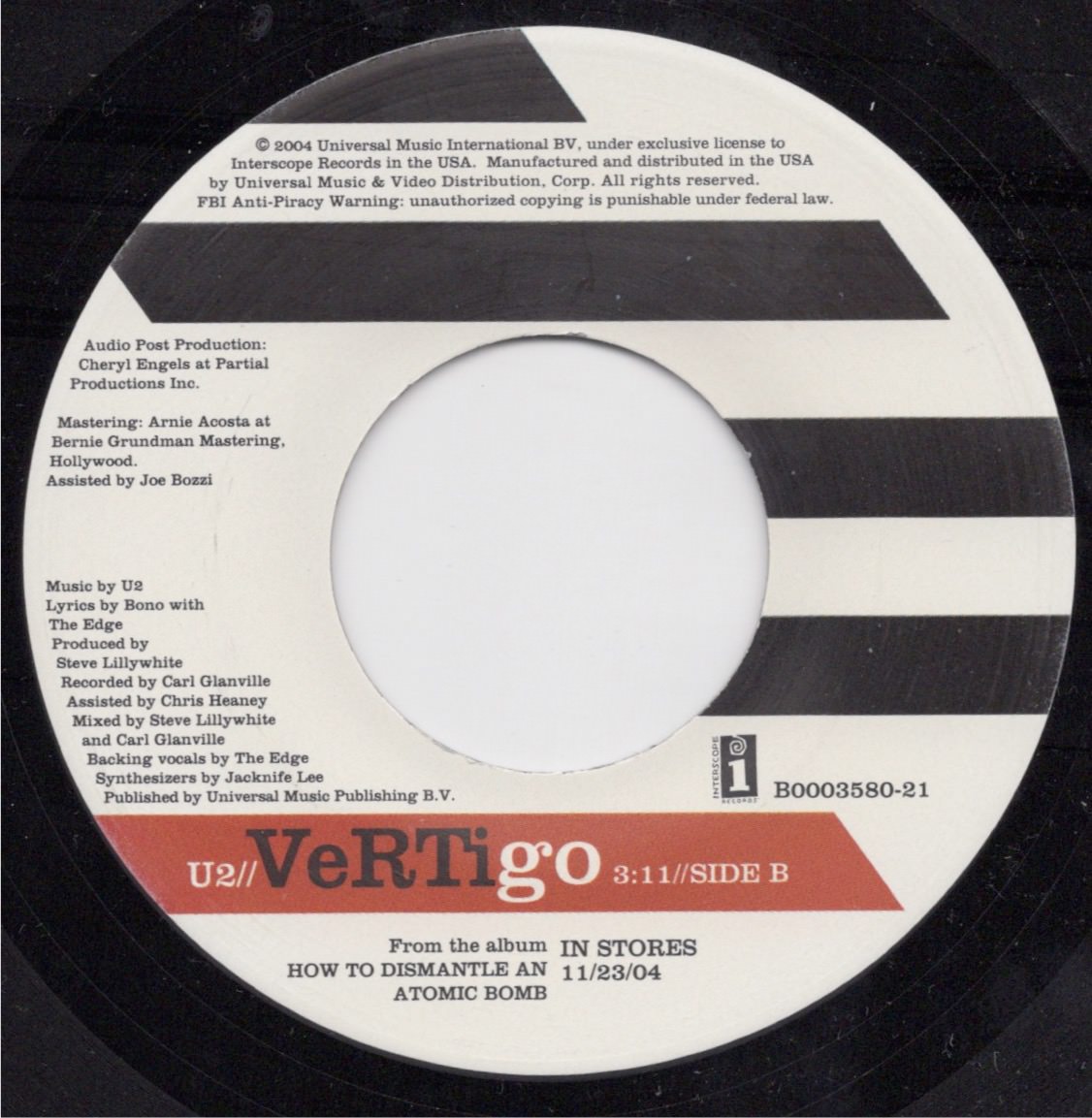 Vertigo uk u2 pro2 pr glossy b 