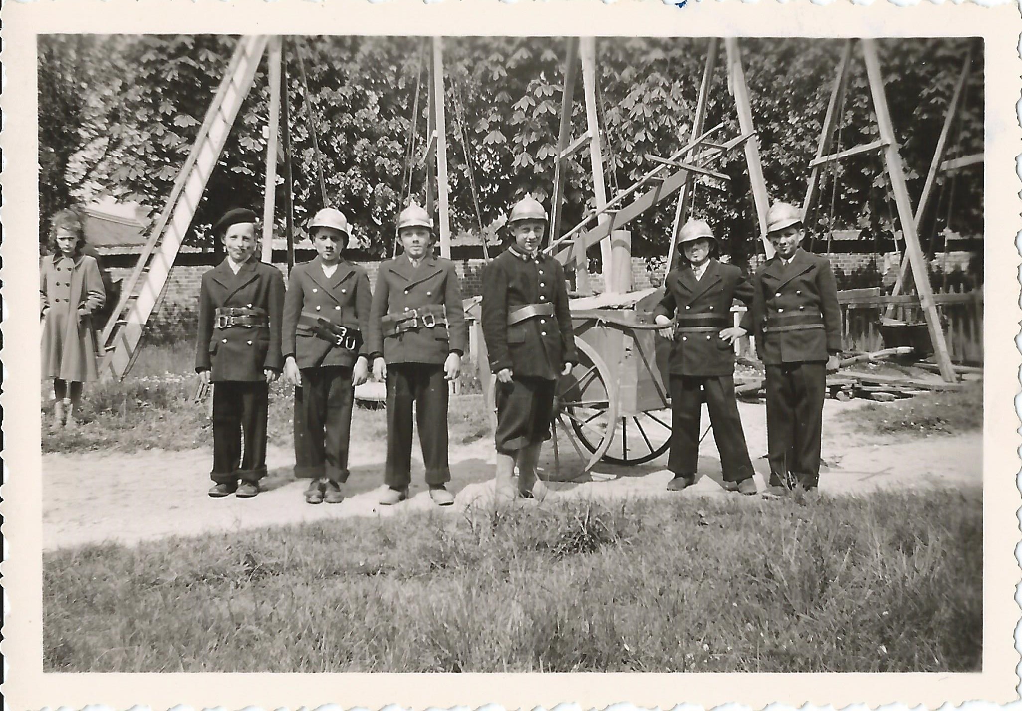 Bouafles jeunes pompiers 1951