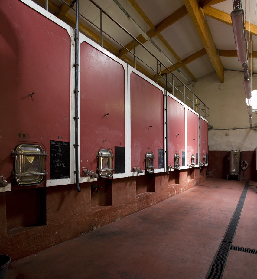 6 cuves beton
