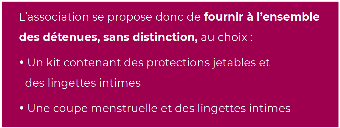 Support women - Encart prune - Projet association