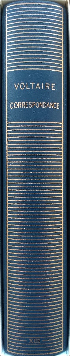 Volume 395 de Voltaire dans la Bibliothèue de la Pléiade