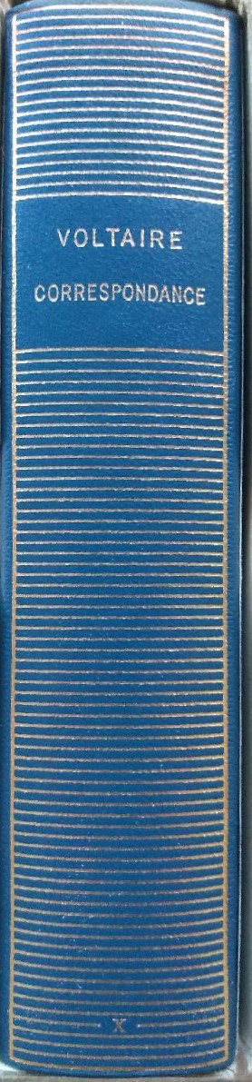 Volume 325 de Voltaire dans la Bibliothèue de la Pléiade