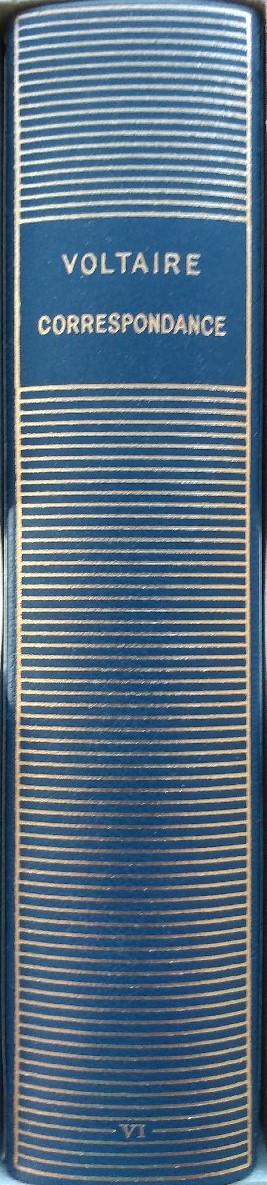 Volume 287 de Voltaire dans la Bibliothèue de la Pléiade