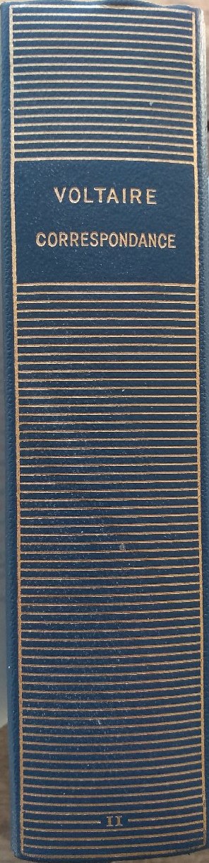 Volume 181 de Voltaire dans la Bibliothèue de la Pléiade