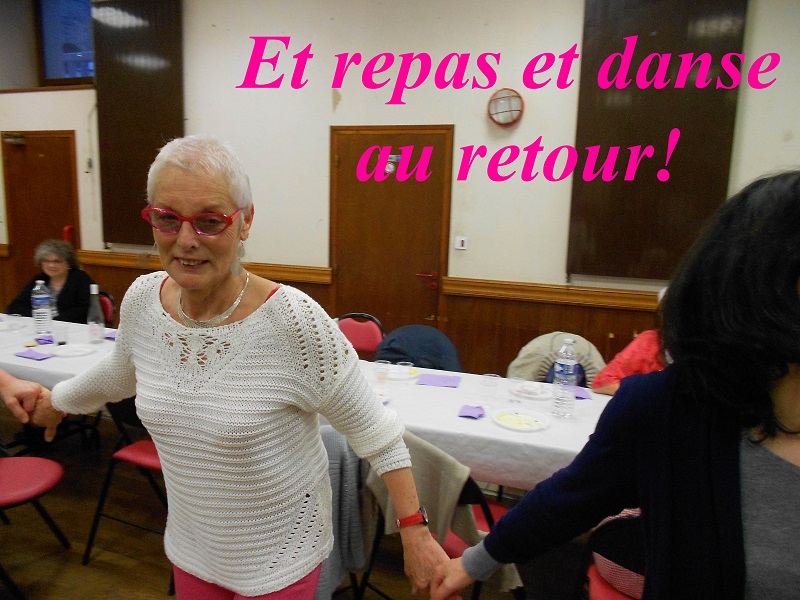 15 repas et danse au retour
