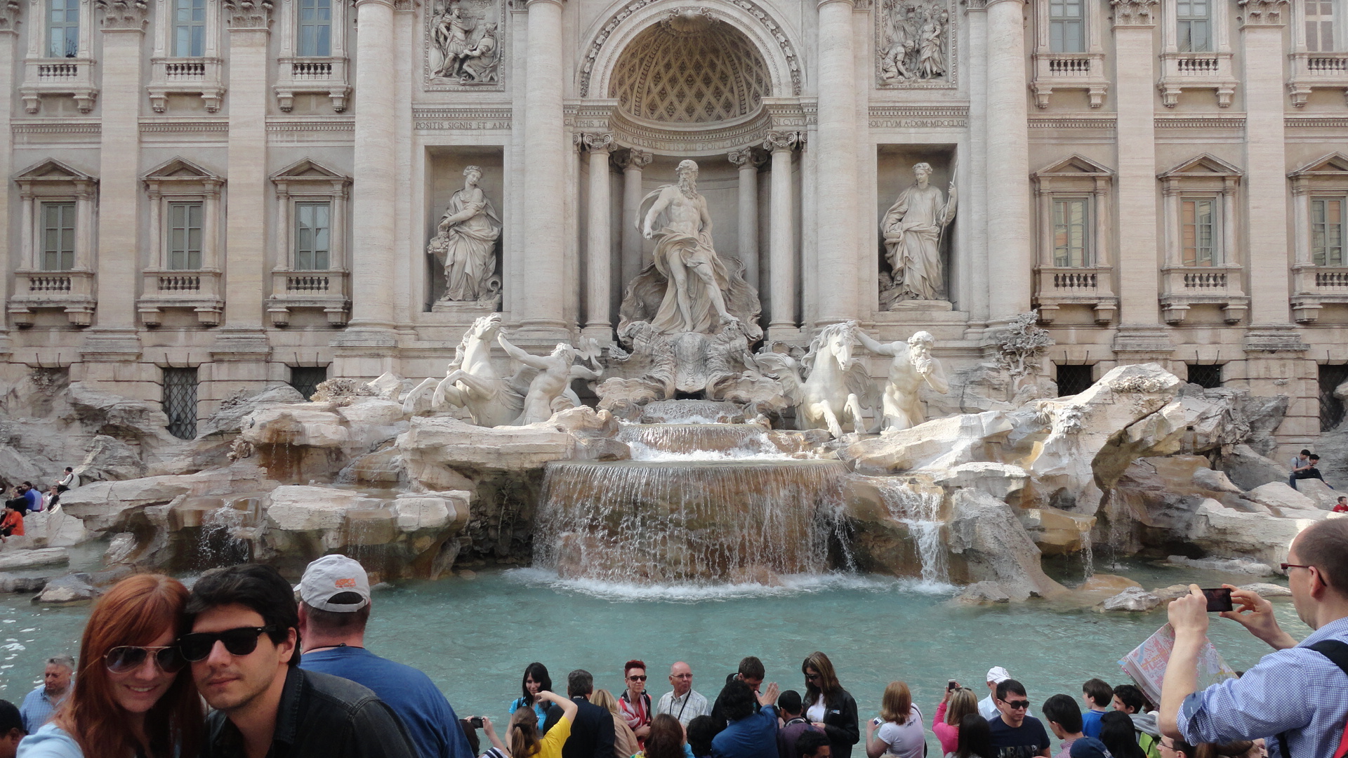 2013 rome la fontaine de trevi