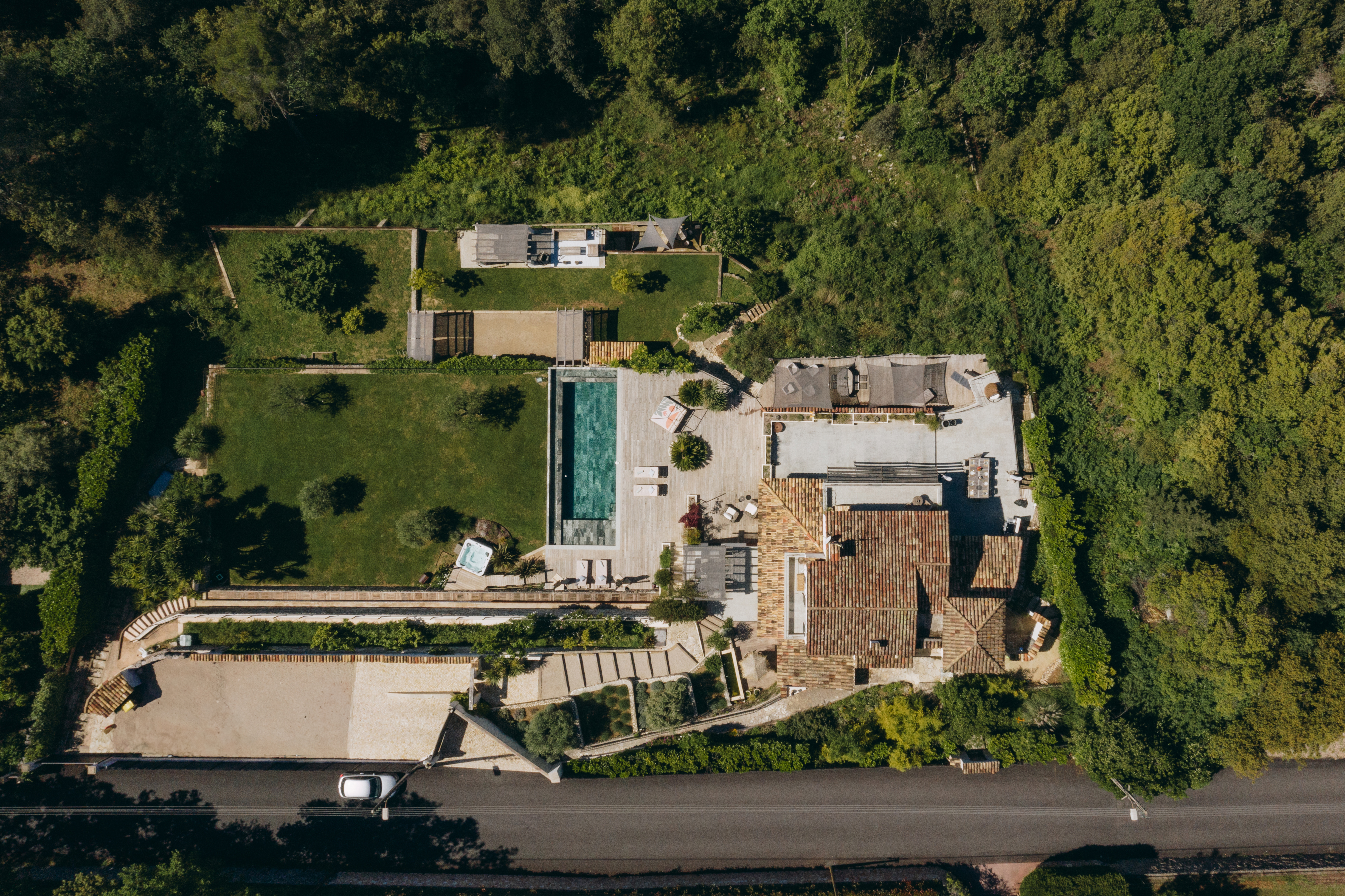 Vue aérienne du Domaine VDH