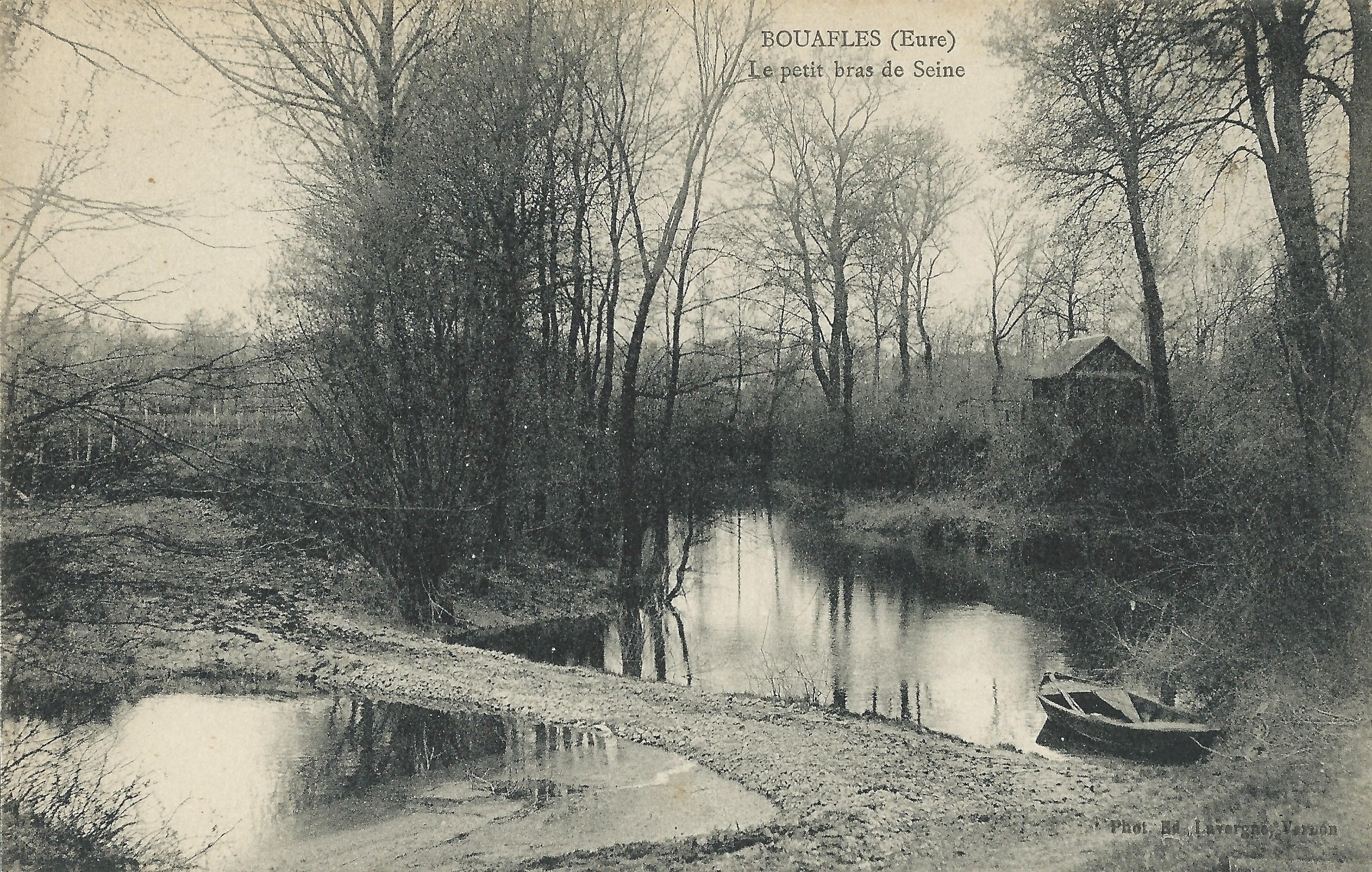 Bouafles le petit bras de seine