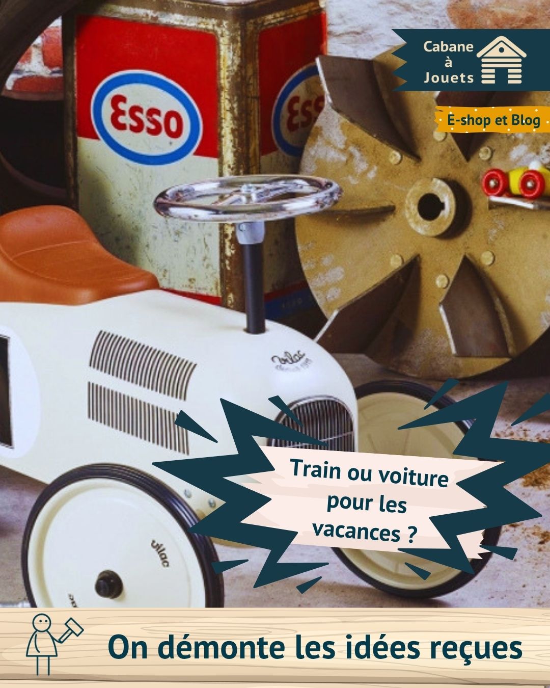 Train ou voiture pour les vacances ?