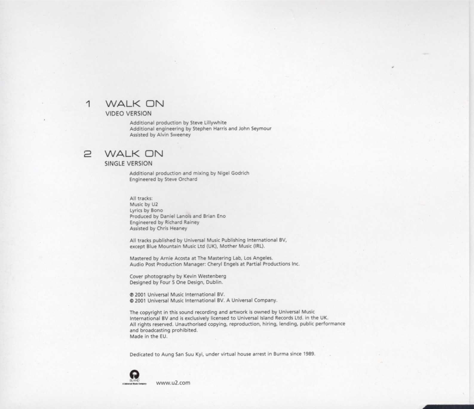 Walk eu walkcd2 insert 