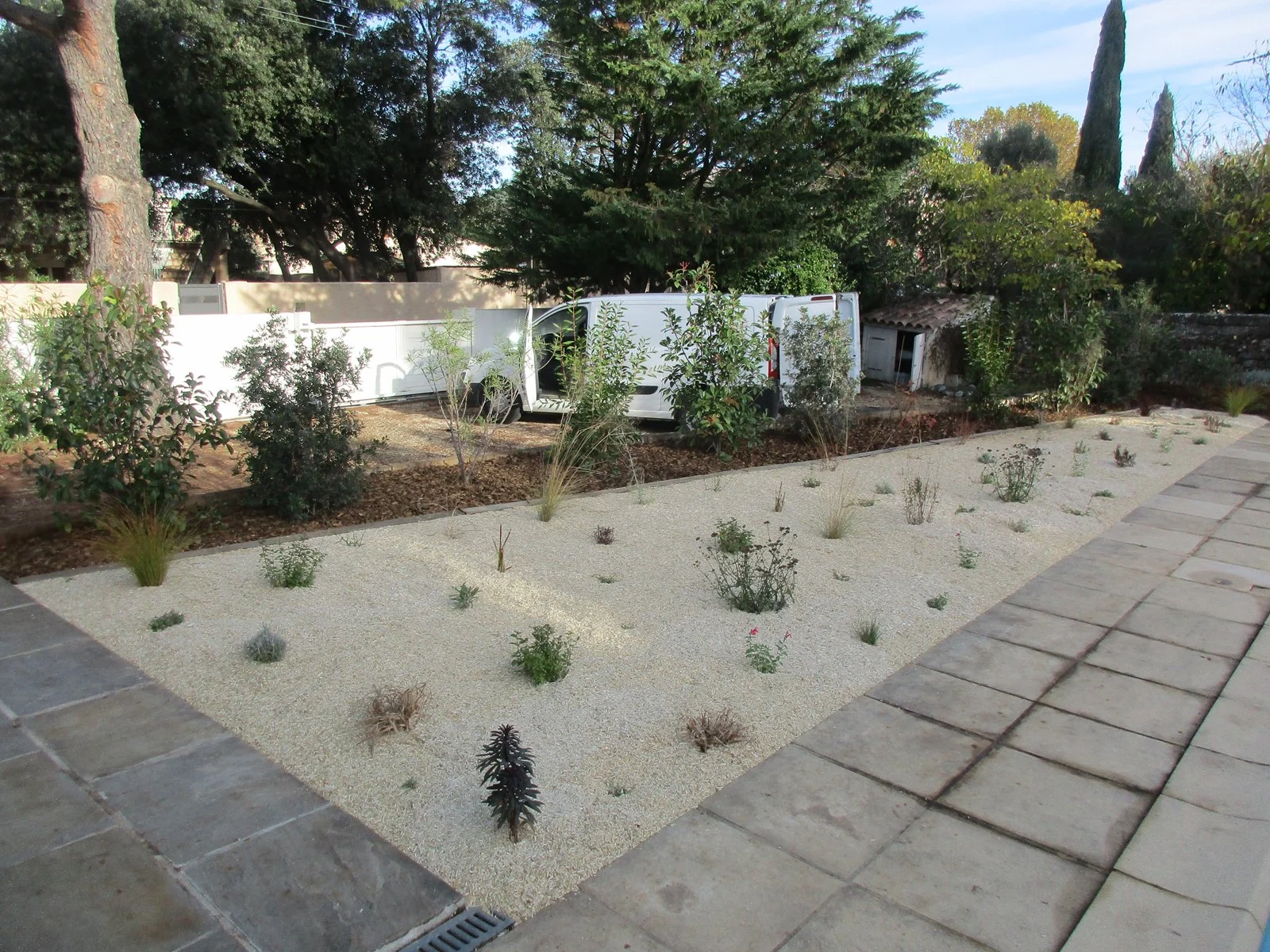 Creation de jardin sec a montpellier herault 34 de la graine au jardin montpellier