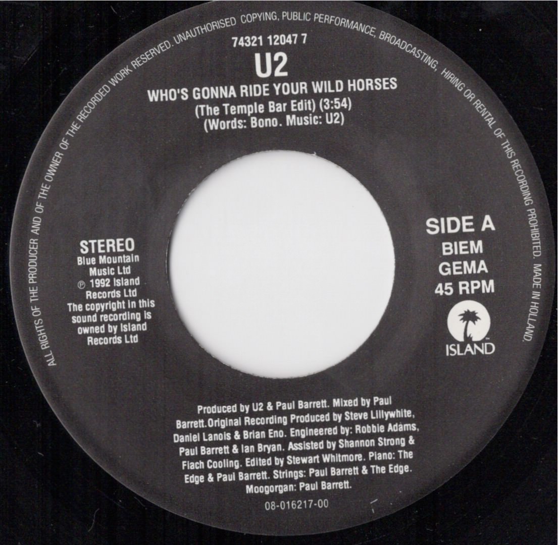 Who s gonna nl 74321 12047 7 a 