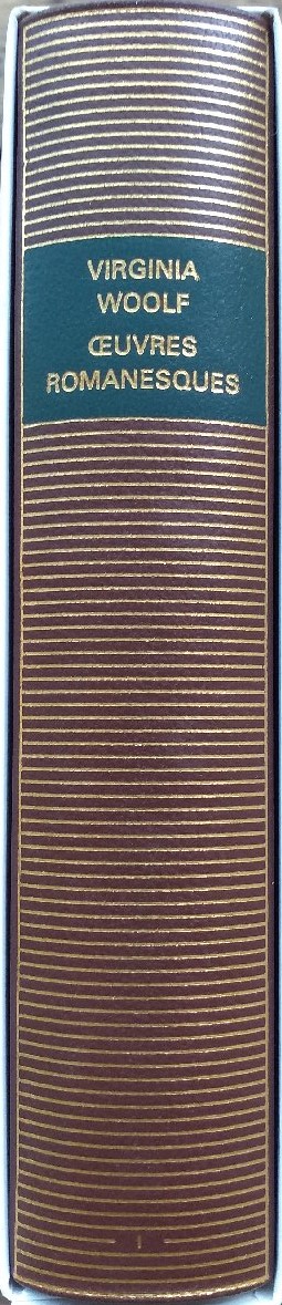 Volume 576 de Virginia Woolf dans la Bibliothèque de la Pléiade.