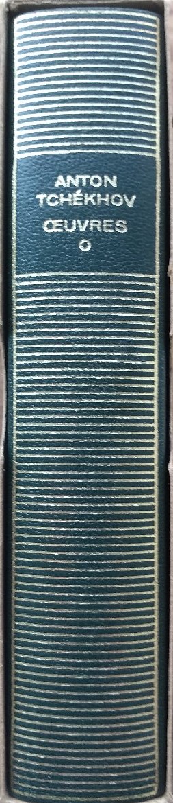 Volume 197 de Tchékhov dans la Bibliothèque de la Pléiade.Volume 197 de Tchékhov dans la Bibliothèque de la Pléiade.