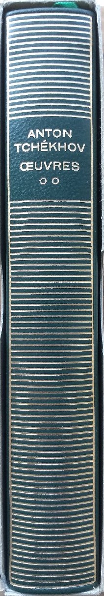 Volume 220 de Tchékhov dans la Bibliothèque de la Pléiade.