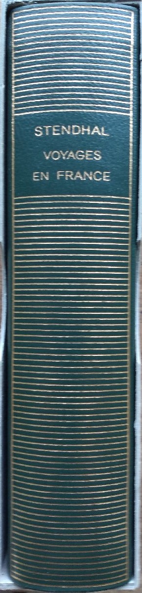 Volume 386 de Stendhal dans la Bibliothèque de la Pléiade.