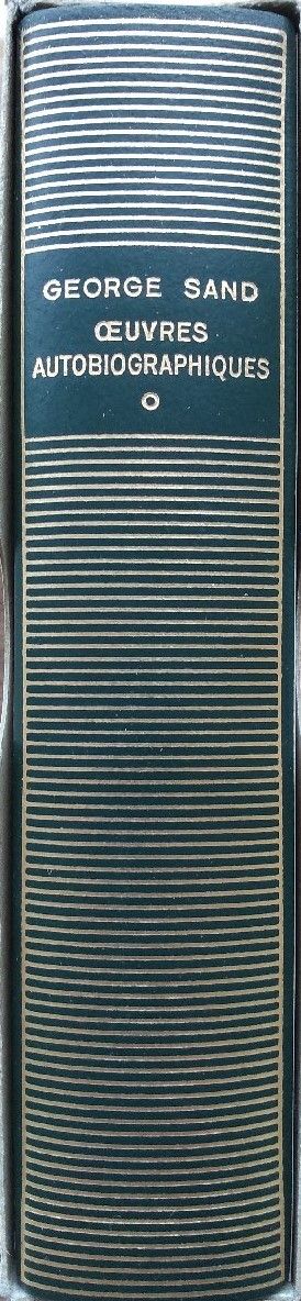 Volume 215 de George Sand dans la Bibliothèque de la Pléiade.
