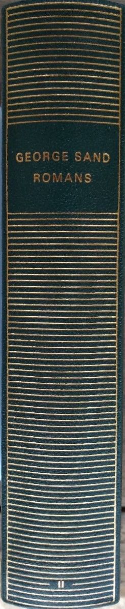 Volume 645 de George Sand dans la Bibliothèque de la Pléiade.