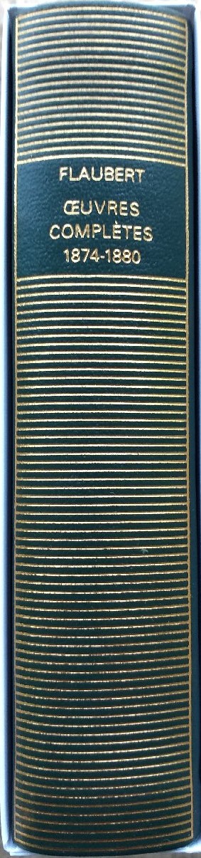 Volume 658 de Gustave Flaubert dans la Bibliothèque de la Pléiade