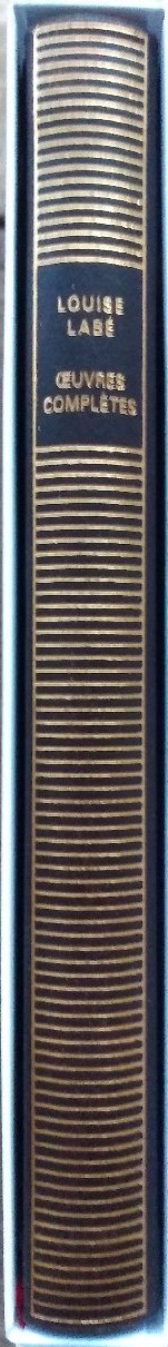 Volume 561 de Louis Labé dans la collection de la Bibliothèque de la Pléiade.