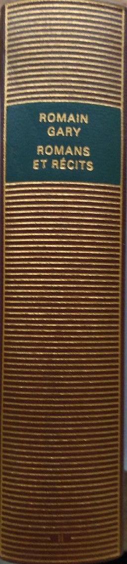 Volume 640 de Romain Gary dans la bibliothèque de la Pléiade.